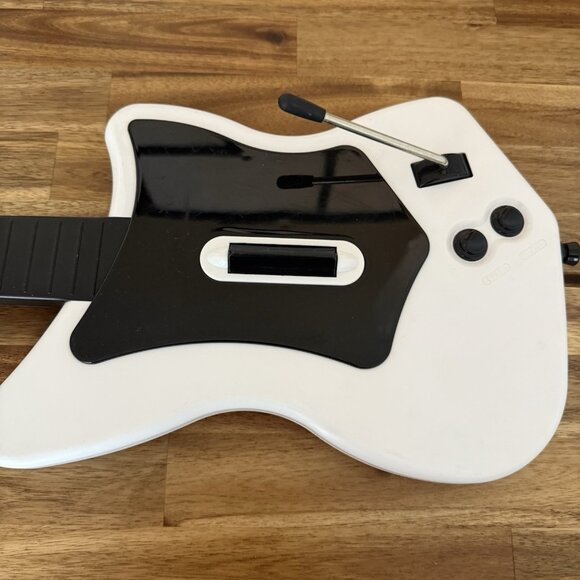 Guitar Hero Guitar Playstation 2 PS2 Wireless White No Dongle 95025 Not Tested - Picture 5 of 11